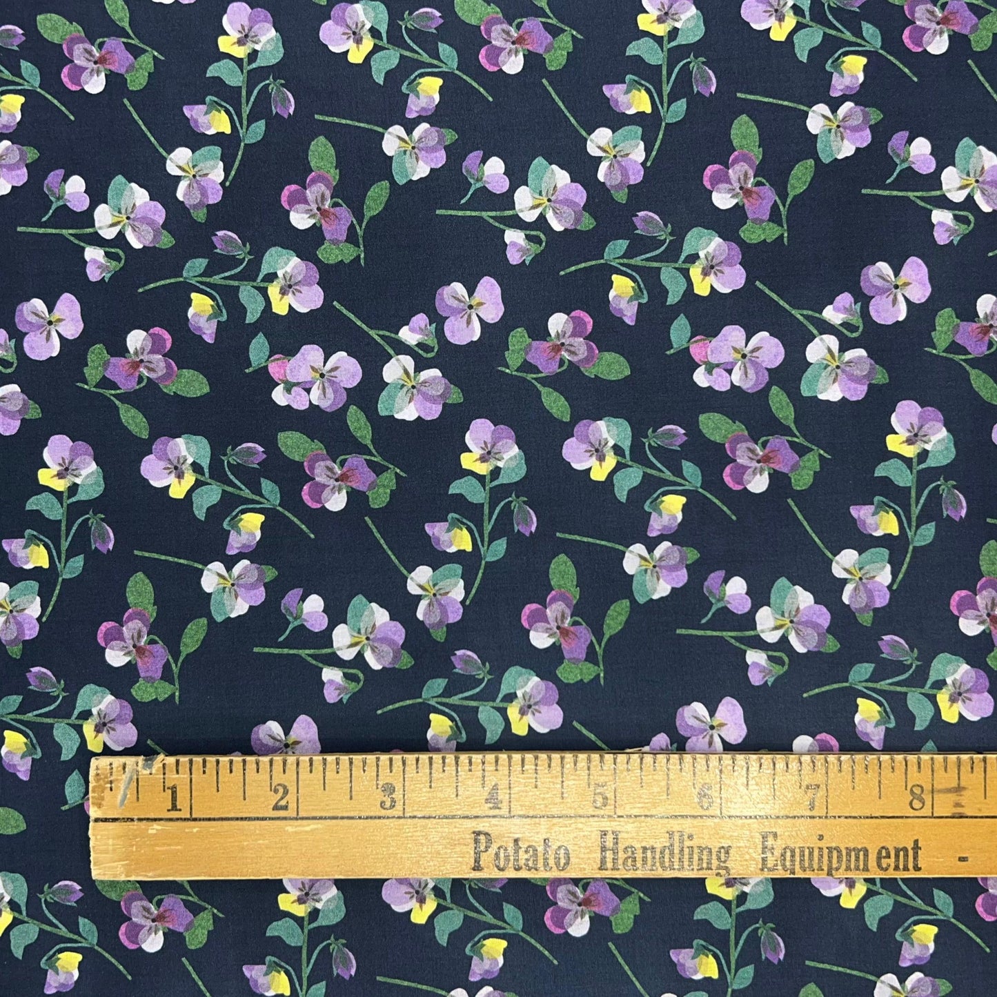 Liberty of London-Tana Lawn - Pansy Scatter-fabric-gather here online