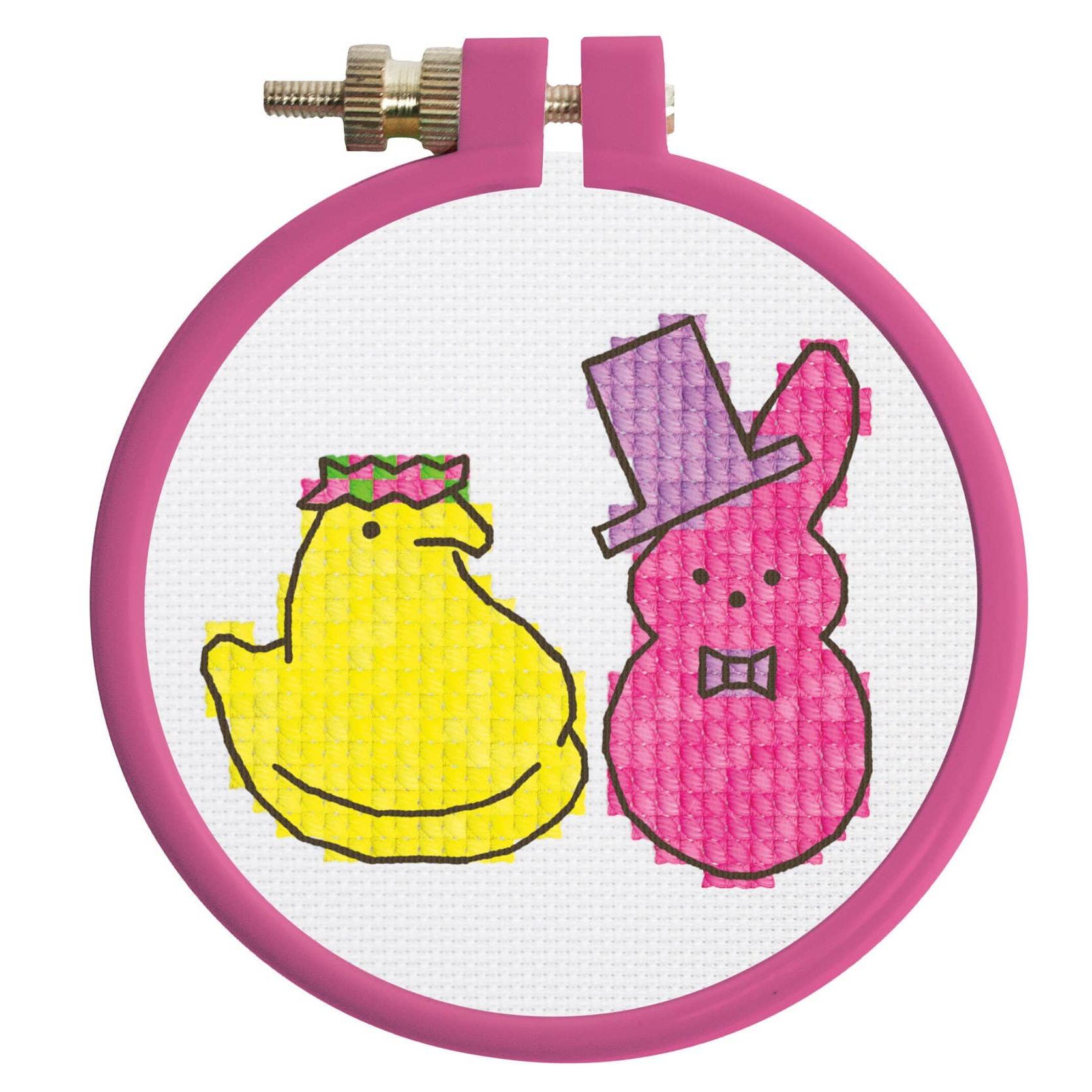 Hachette-PEEPS Cross-Stitch Kit-xstitch kit-gather here online