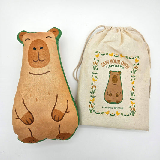 Nickwilljack-DIY Capybara Sewing Kit-craft kit-gather here online