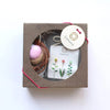 Cohana-Tombo-dama Sewing Pins & Cypress Pincushion Necklace Set-sewing notion-Pink-gather here online