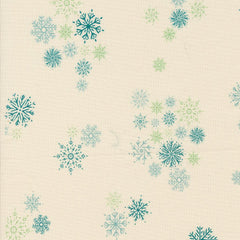 Moda-Snowflake Fall Natural-fabric-gather here online