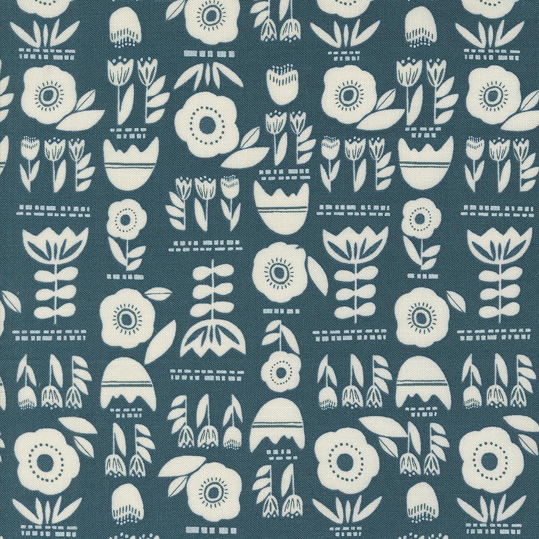 Moda-Posy Plot Teal-fabric-gather here online