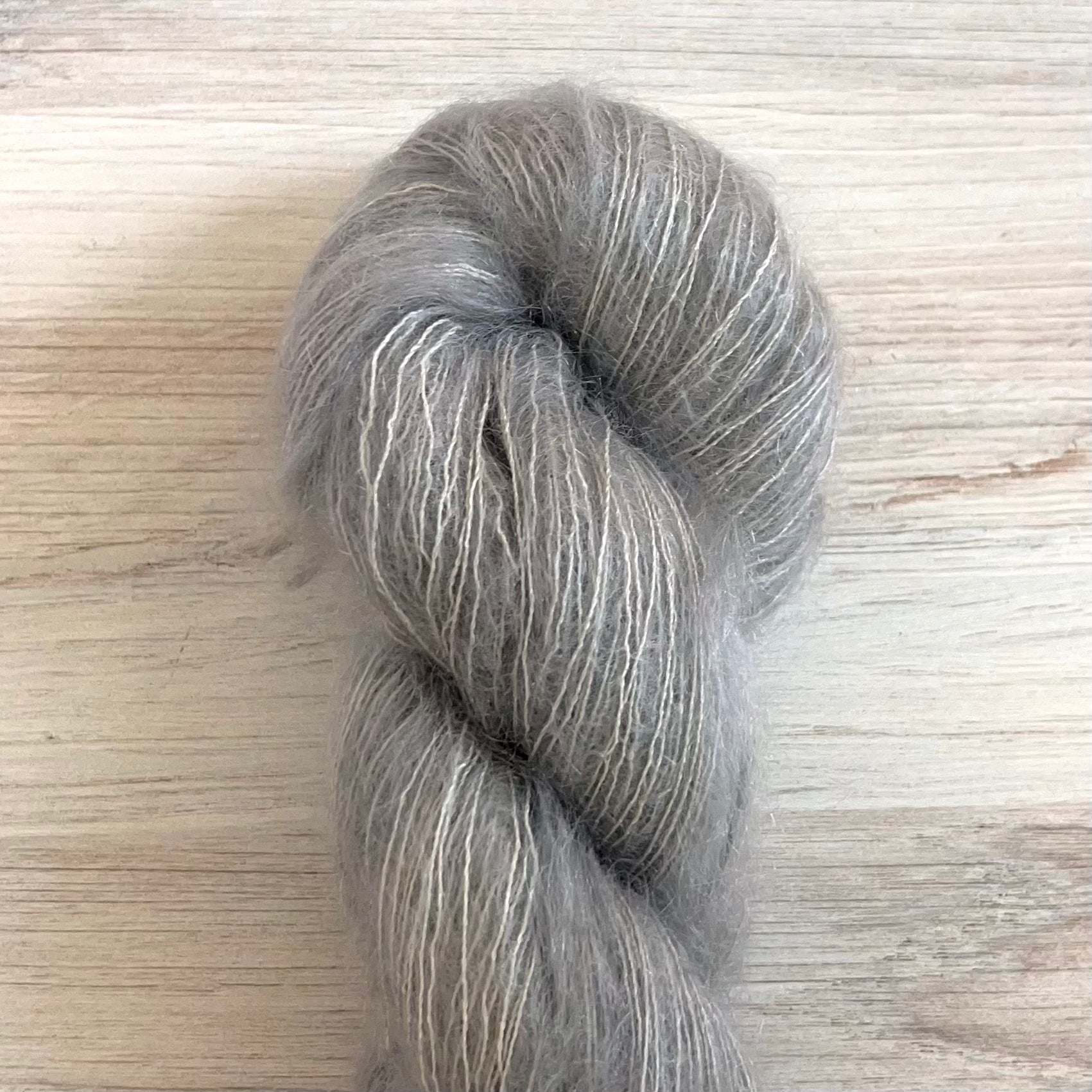 Dirtywater Dyeworks-Shimmer Mohair-yarn-645 March Sky-gather here online