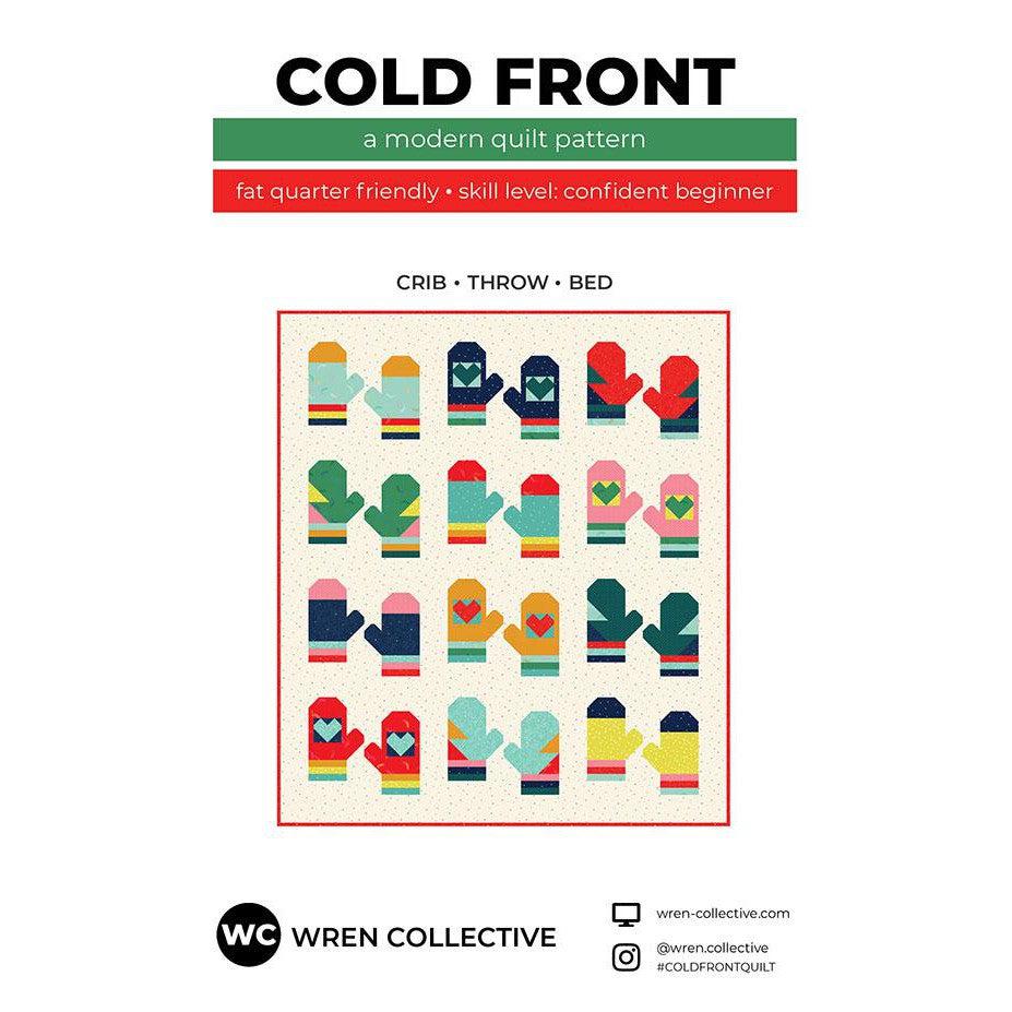 Wren Collective-Cold Front Quilt Pattern-quilting pattern-gather here online