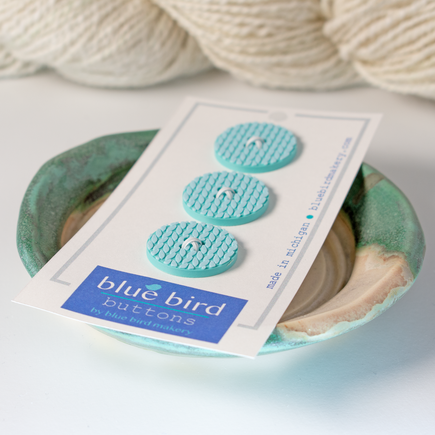 1" [25mm] Knit Stitch Buttons