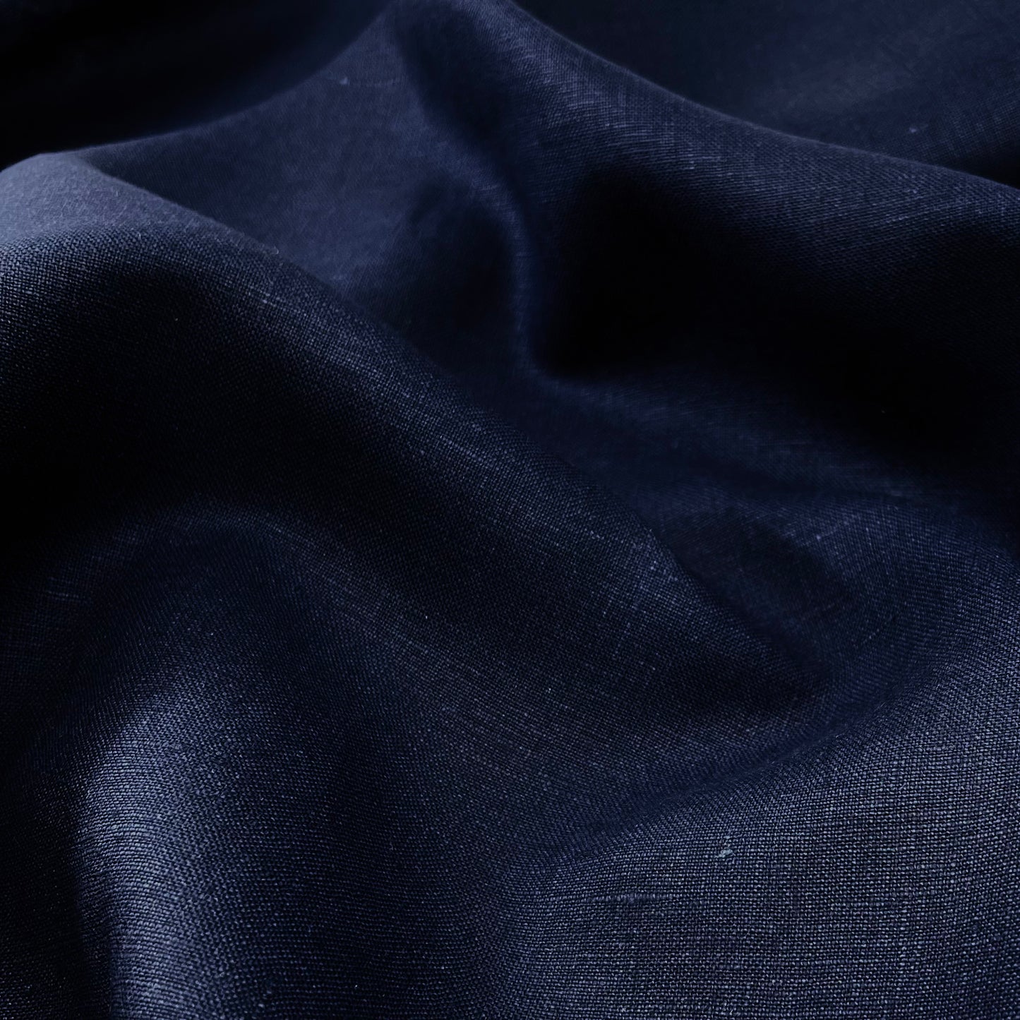 Lino Textil-Nevada Linen New Indigo-fabric-gather here online