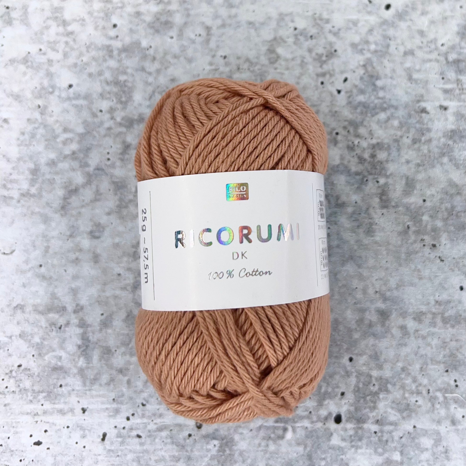 Ricorumi-Cotton Mini DK-yarn-066 Dark Clay-gather here online