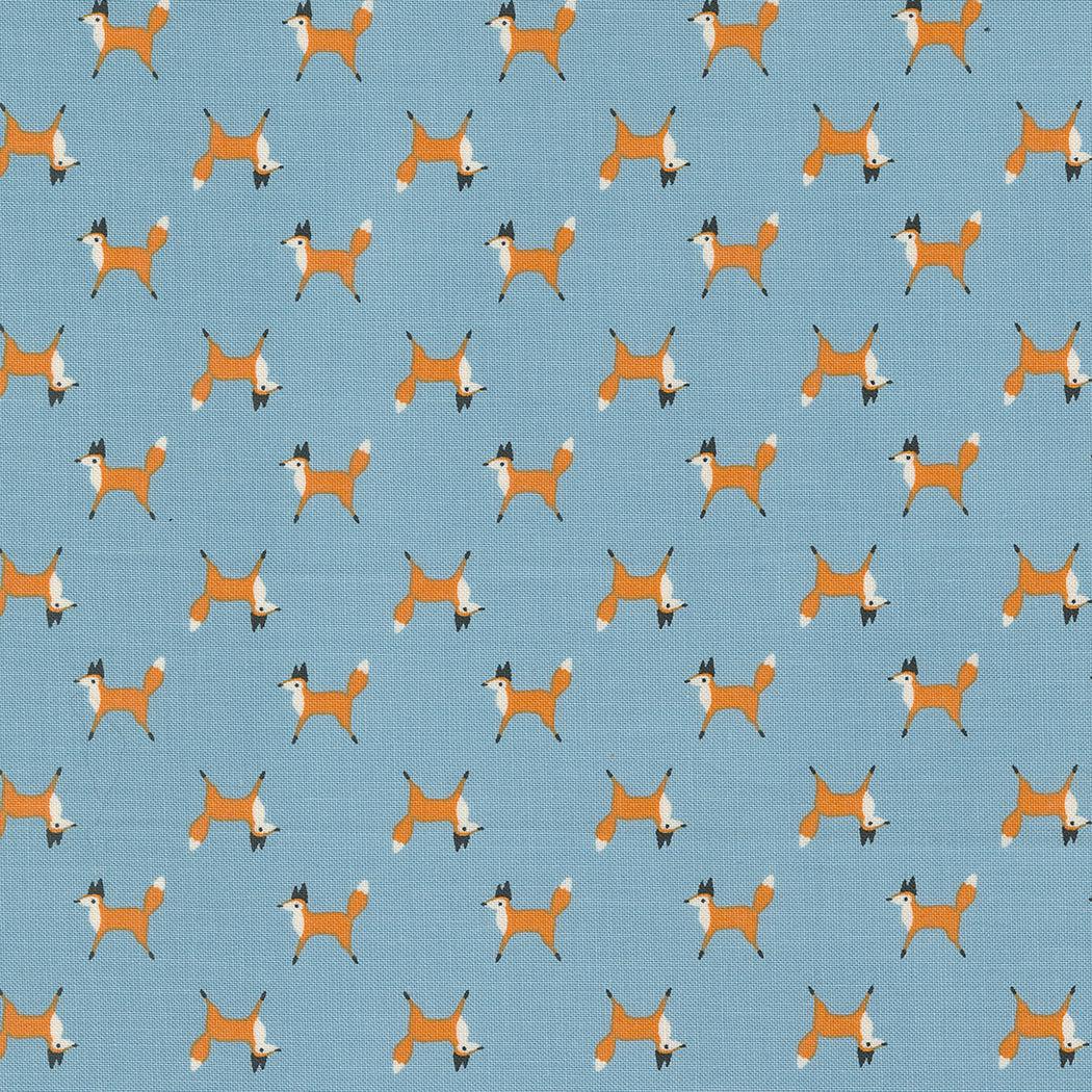 Moda-Fox Trot Sky-fabric-gather here online