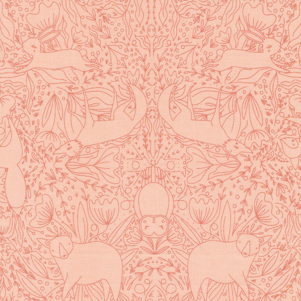 Moda-Frolic Blush-fabric-gather here online