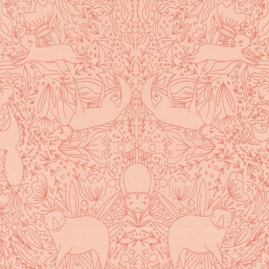 Moda-Frolic Blush-fabric-gather here online