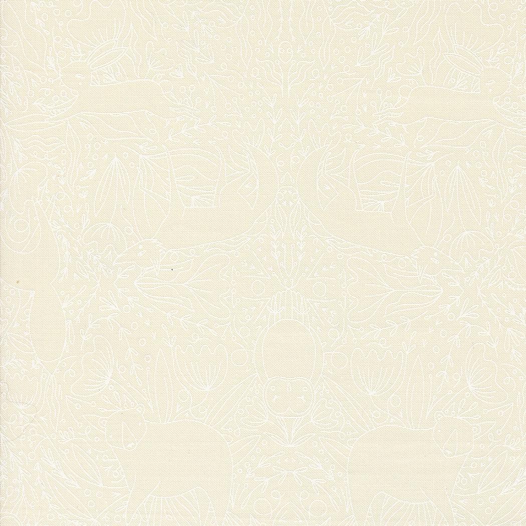 Moda-Frolic Cloud White-fabric-gather here online