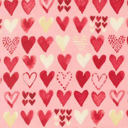 Moda-Hearts Cotton Candy-fabric-gather here online