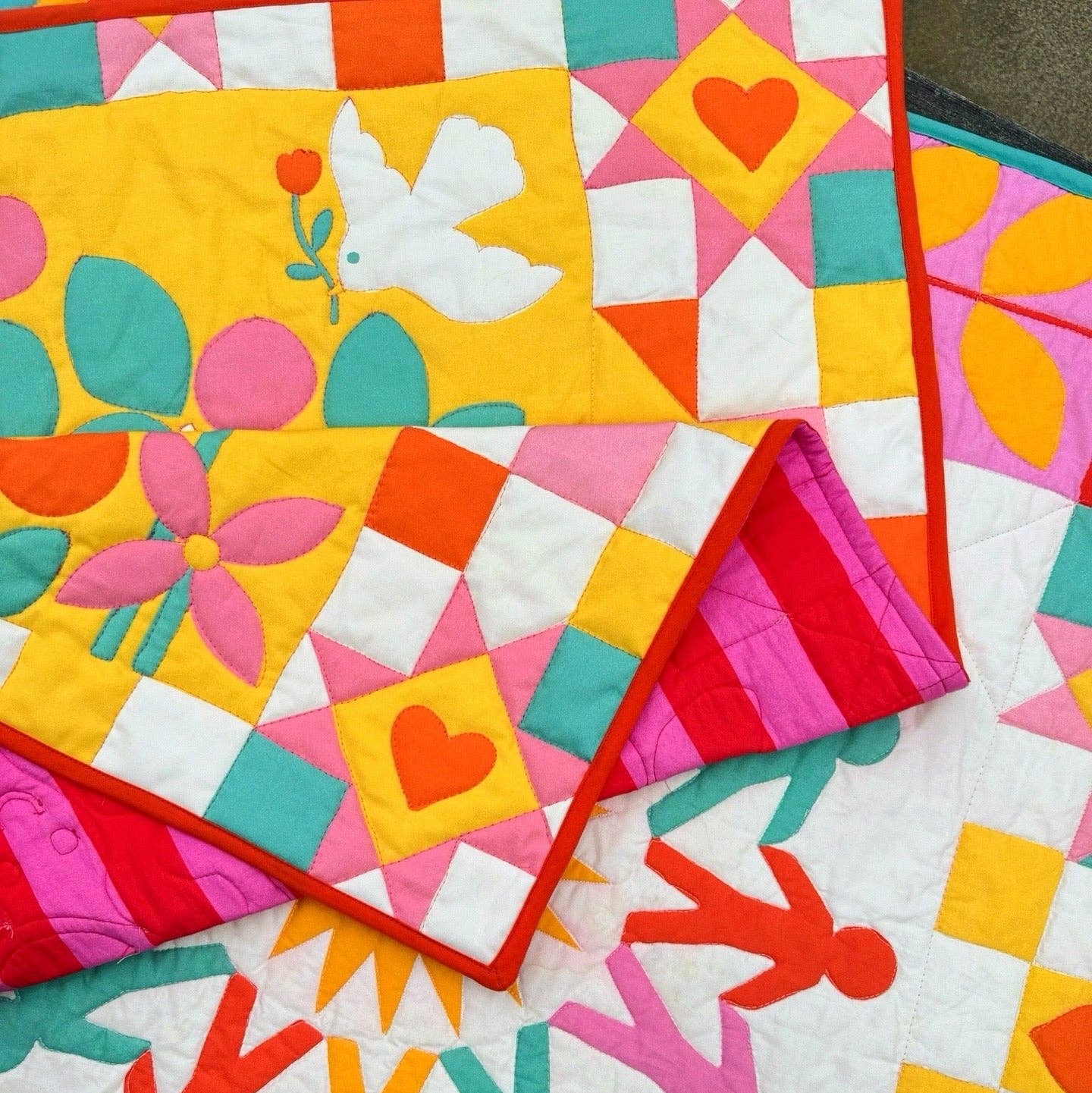 With Love by Kristy-Sunbeam Quilt Kit-sewing kit-gather here online