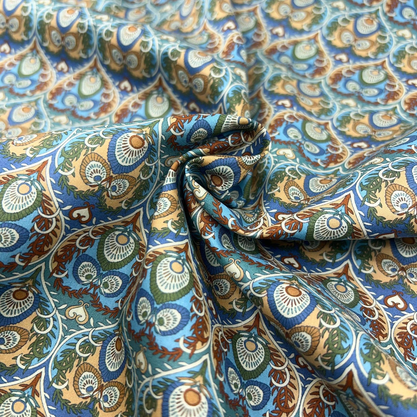 Liberty of London-Tana Lawn - Plume Hearts-fabric-gather here online