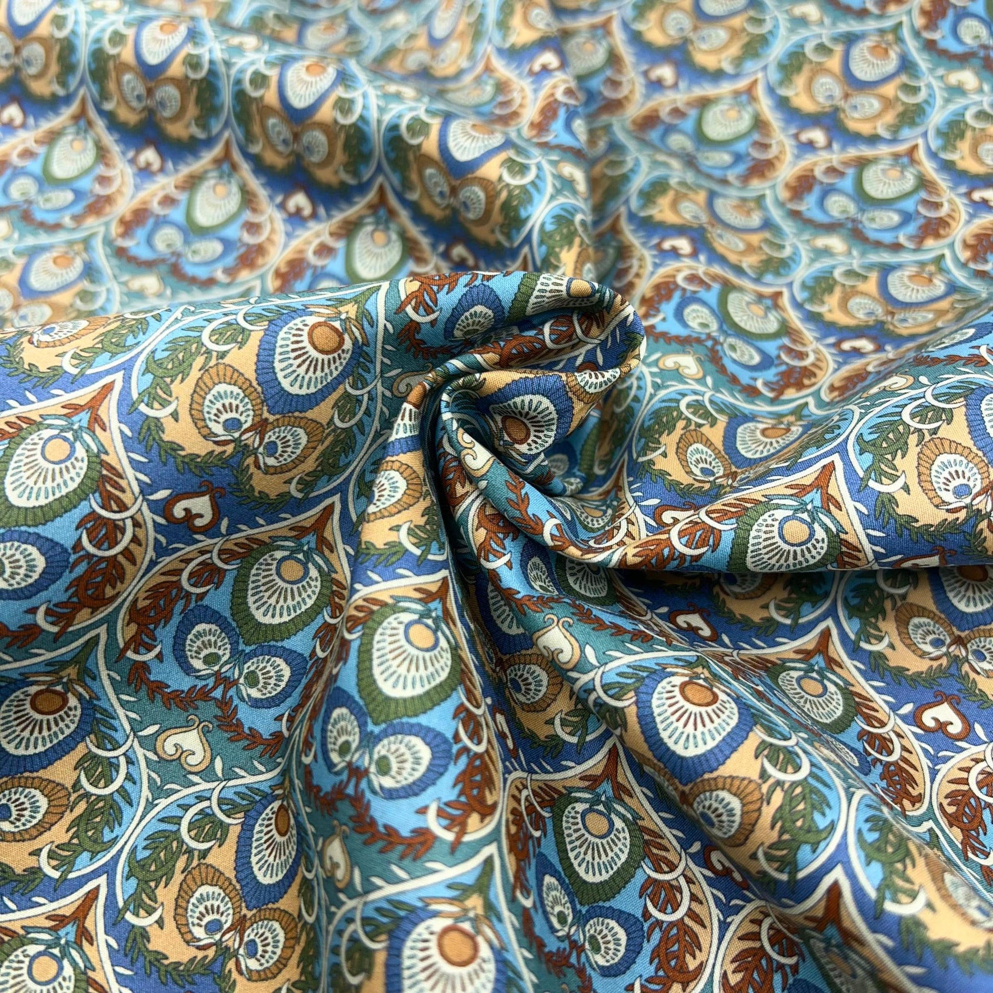 Liberty of London-Tana Lawn - Plume Hearts-fabric-gather here online