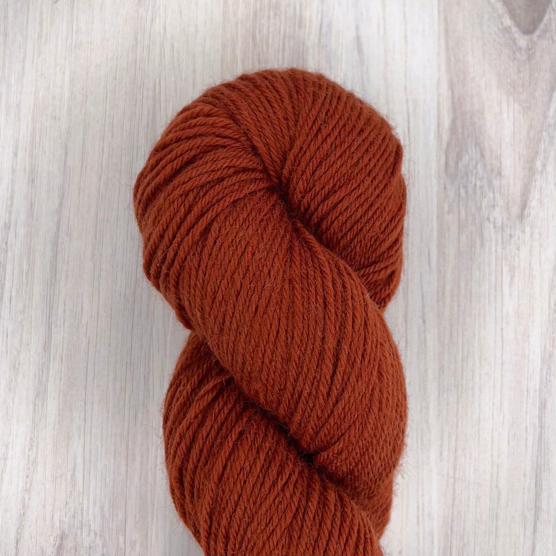 Universal Yarn-Deluxe Worsted Wool-yarn-Rust Heather 12505-gather here online