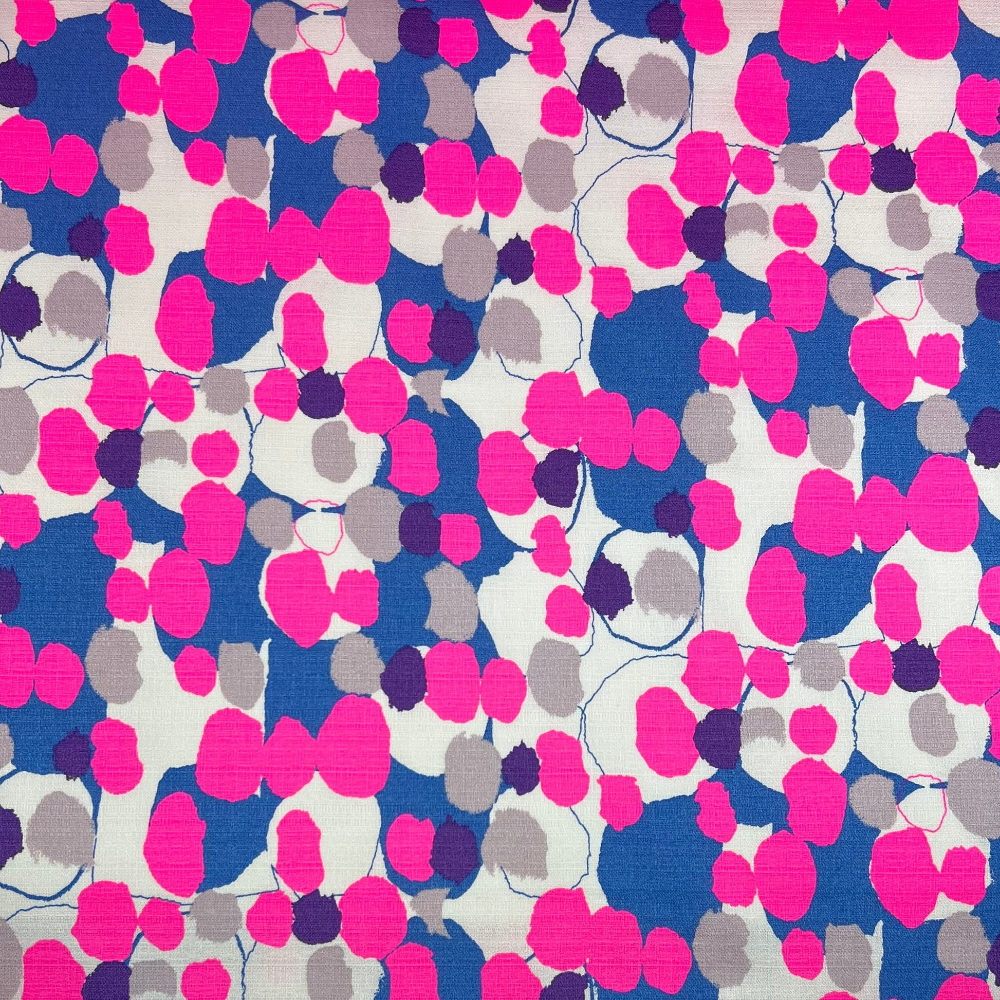 Hokkoh-Balancing Stones Bright Pink on Cotton-fabric-gather here online