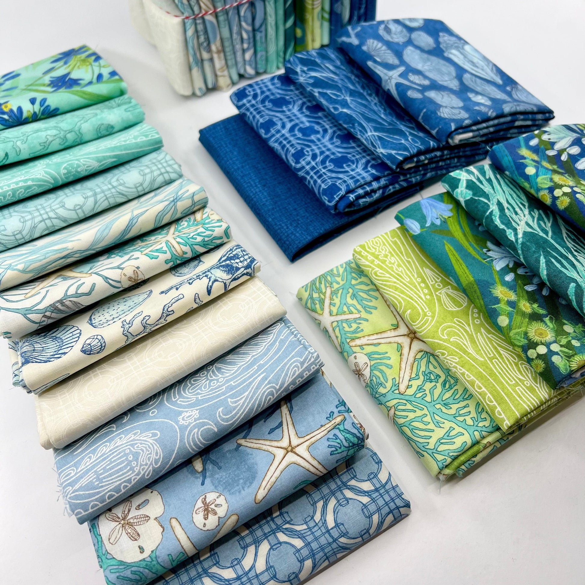 Riley Blake Designs-Fat Quarter Bundle of Serena Shores (20 Pieces)-fat quarters-gather here online