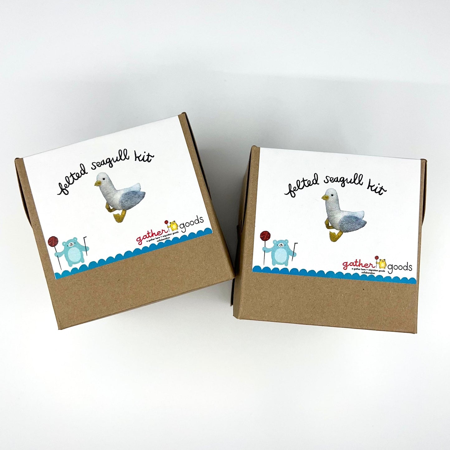 Seagull - Basic Needle Felting Kit