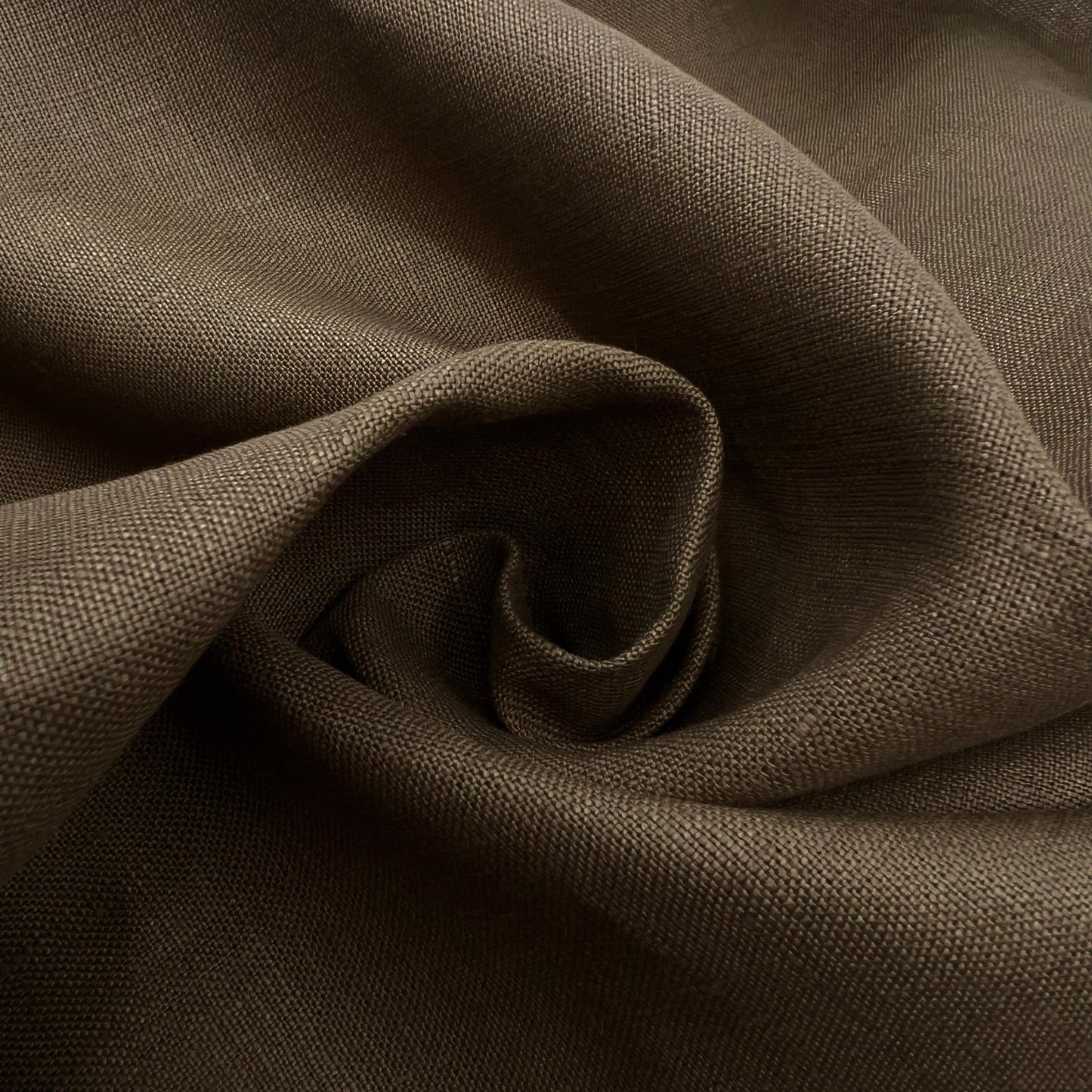 Lino Textil-Nevada Linen Brown-fabric-gather here online