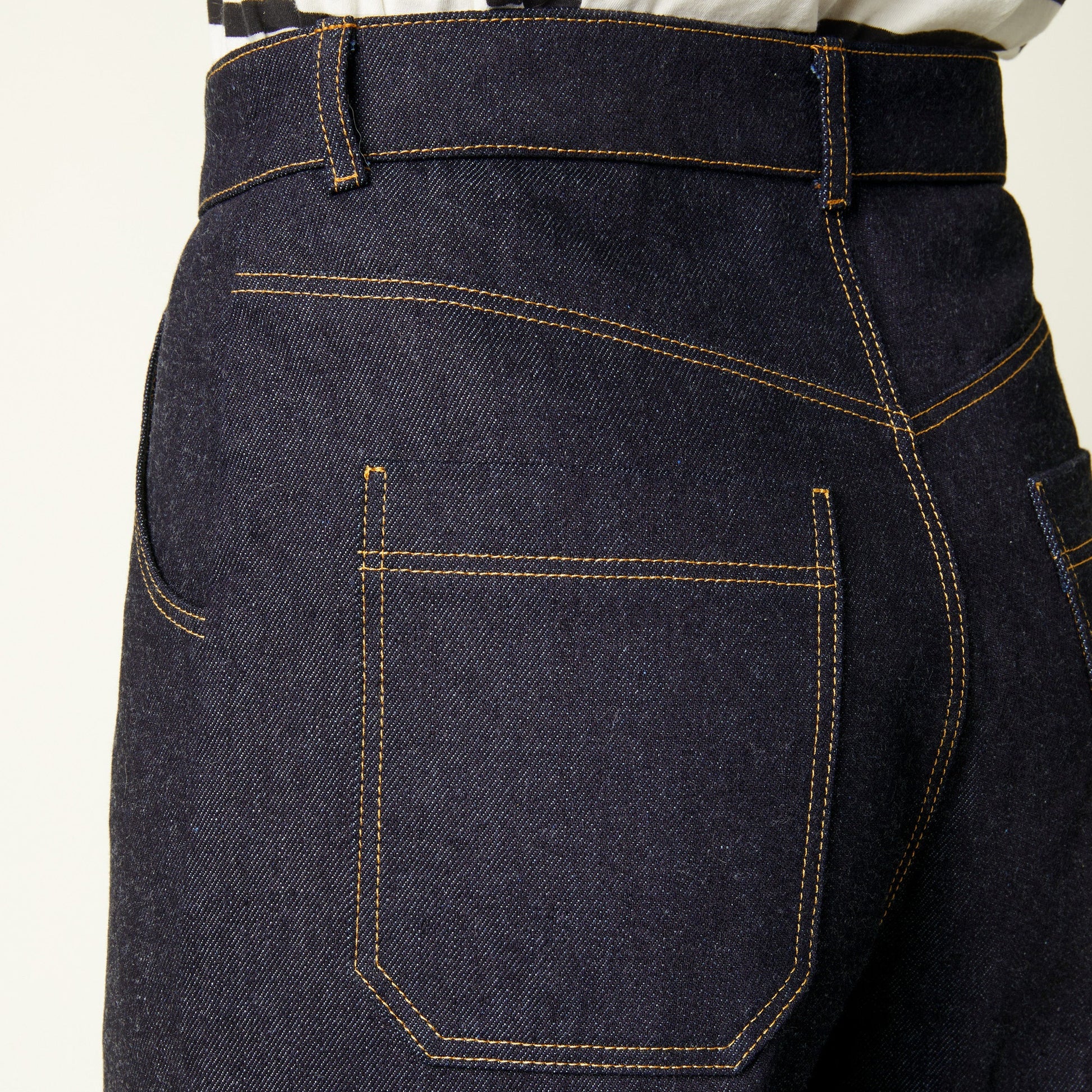 Atelier Brunette-LE Jean Wide Leg Pants Pattern-sewing pattern-gather here online