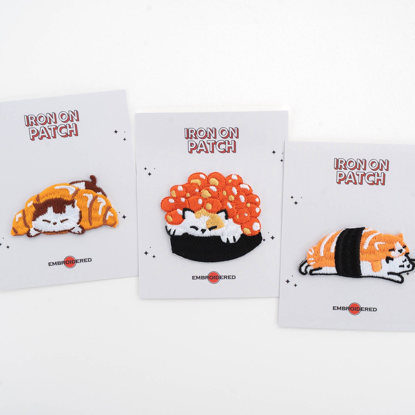 Great Zakka-Naptime Foodies Cat Iron-On Patch-patches + pins-gather here online