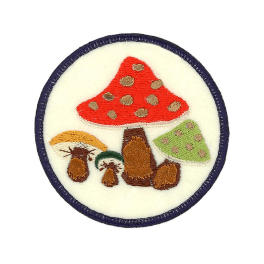 Patch Ya Later-Mushrooms Iron-On Patch-accessory-gather here online