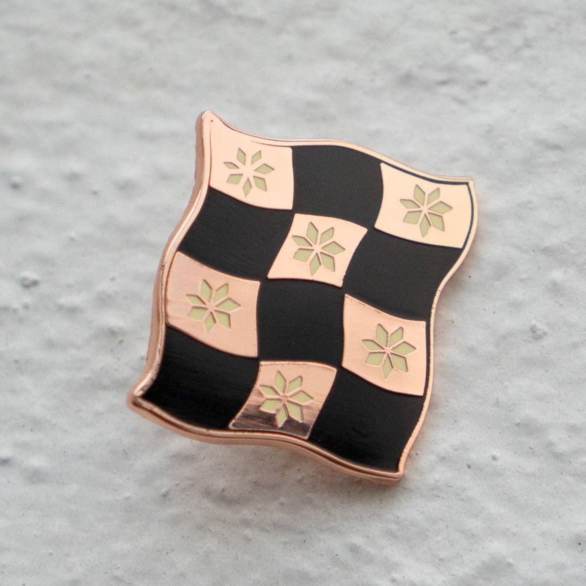 Stay Home Club-Patchwork Pin-accessory-gather here online