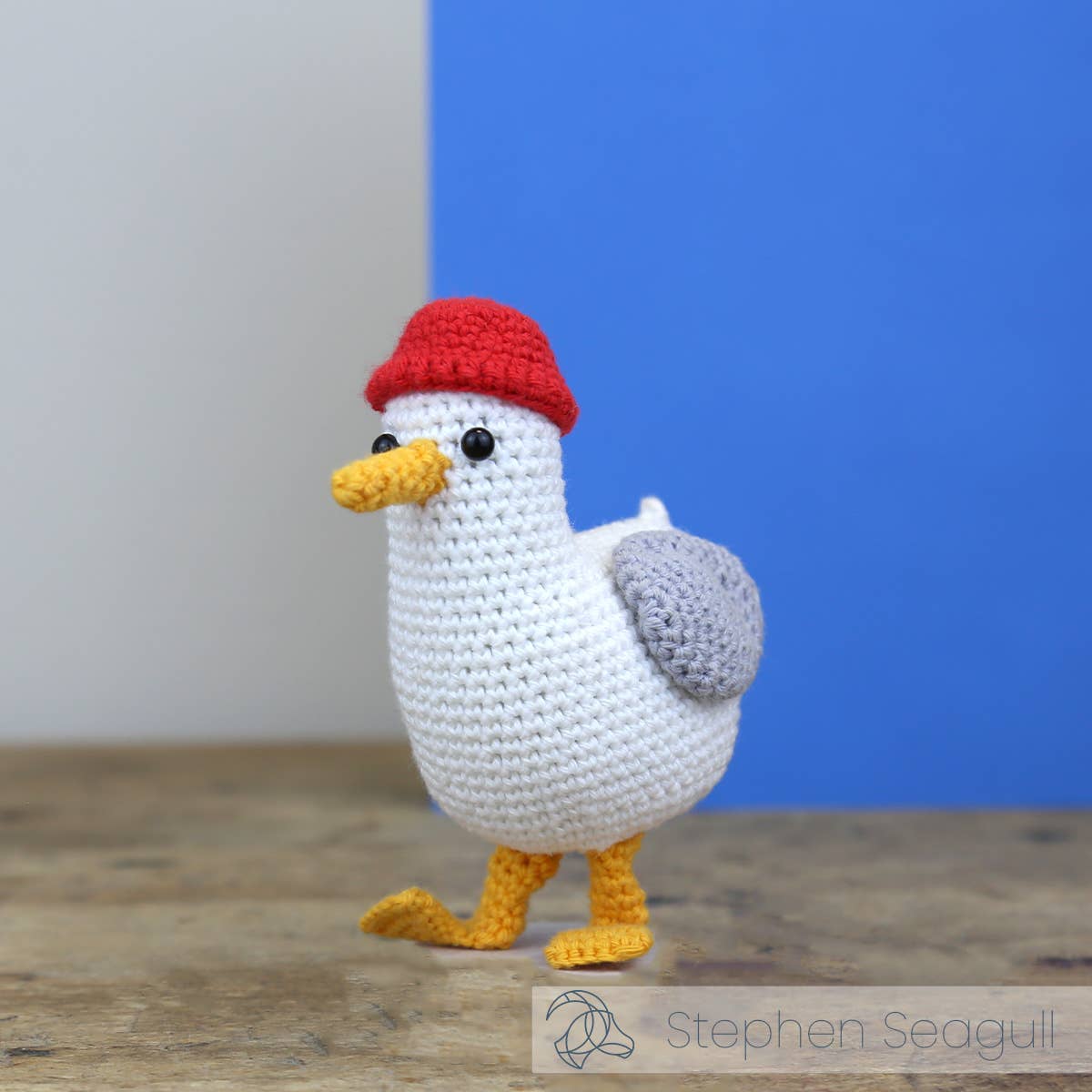Hardicraft-DIY Crochet Kit - Stephen Seagull-knitting / crochet kit-gather here online