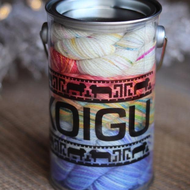 Koigu Wool Designs-Paint Can-yarn-Frosty Morning-gather here online