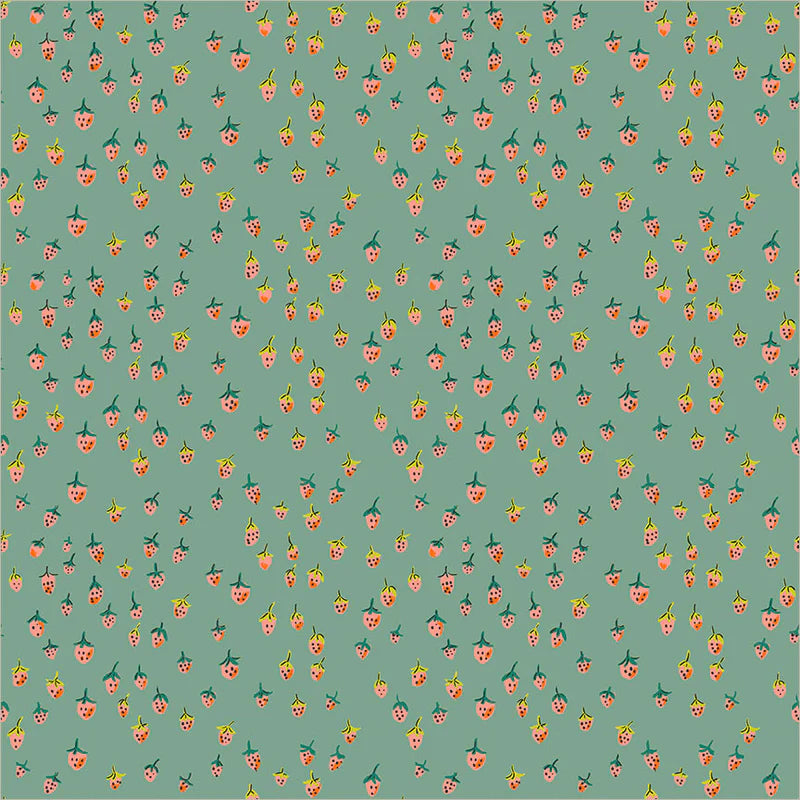 Field Strawberries Teal