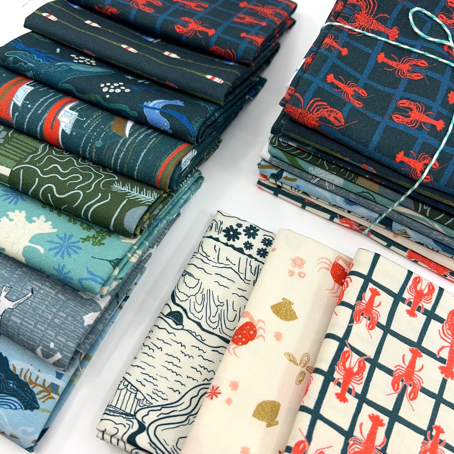 Fat Quarter Bundle of Rocky Coast (11 Pieces)