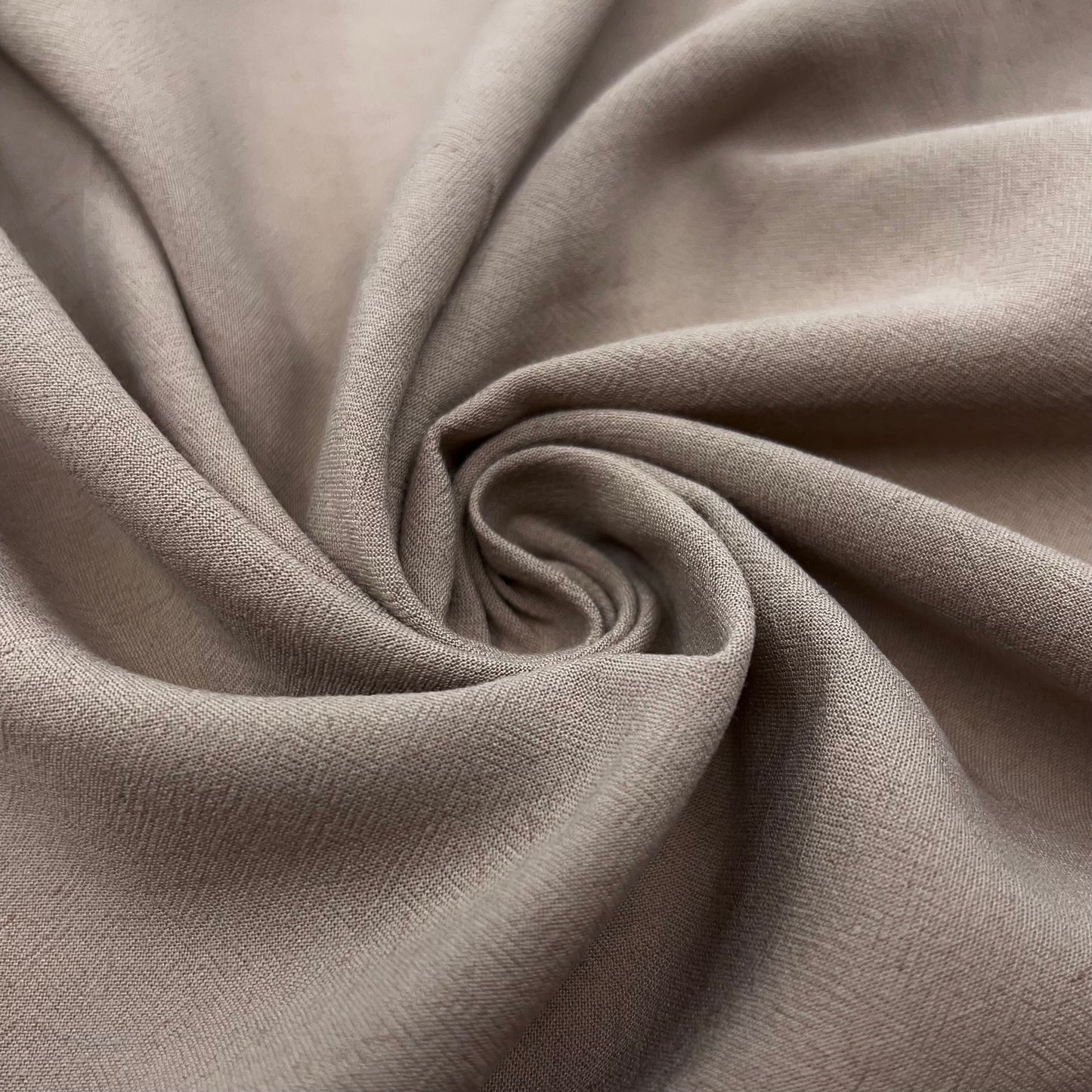 Dune Washed Linen Rayon - Mushroom Taupe