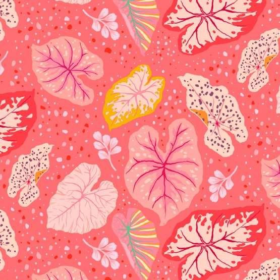 Windham Fabrics-Paria on Coral-fabric-gather here online
