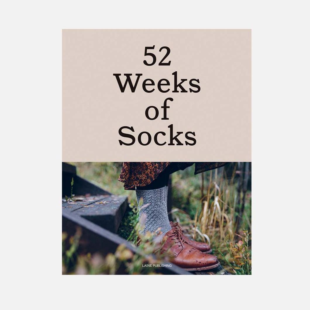 Laine-52 Weeks of Socks-book-gather here online