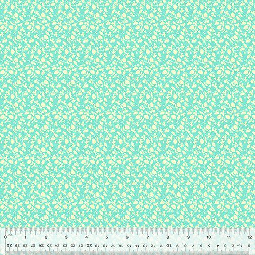 Windham Fabrics-Fresh Calico Aqua-fabric-gather here online