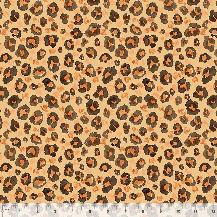 Windham Fabrics-Jungle Spots Amber-fabric-gather here online