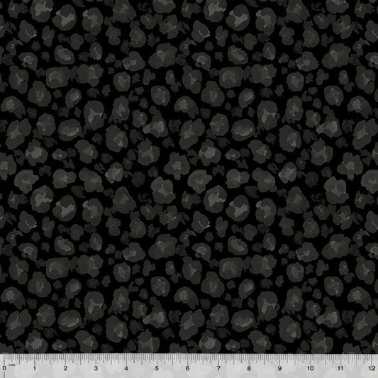 Windham Fabrics-Jungle Spots Nightshade-fabric-gather here online