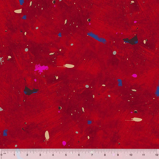 Windham Fabrics-Splash Crimson-fabric-gather here online