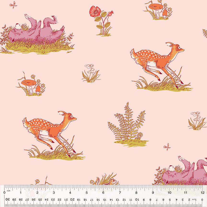 Windham Fabrics-Beargrass Blush-fabric-gather here online