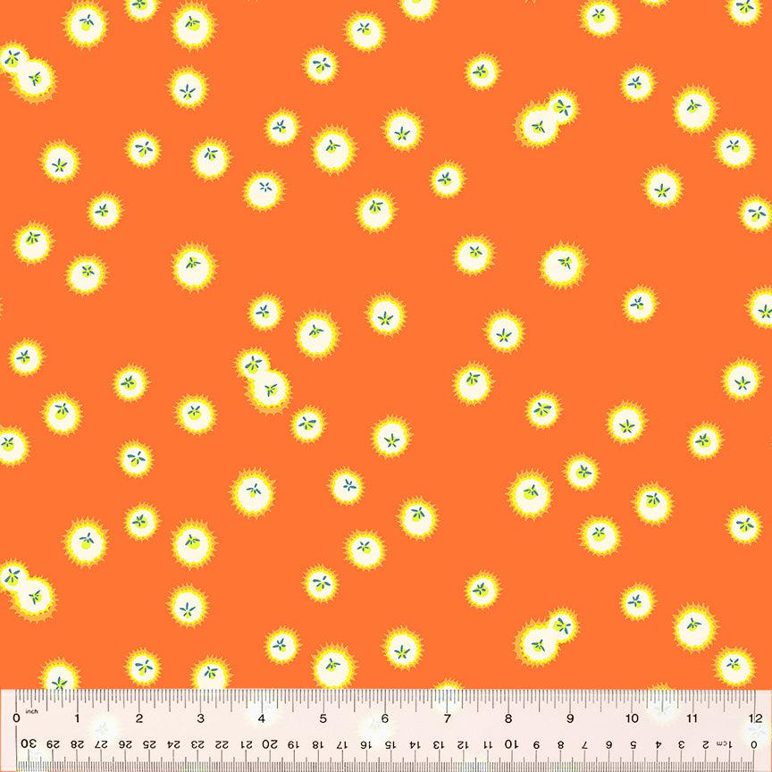 Windham Fabrics-Firefly Orange-fabric-gather here online