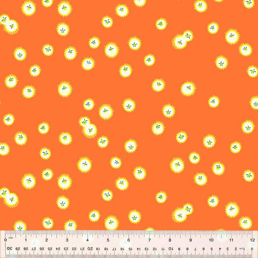 Windham Fabrics-Firefly Orange-fabric-gather here online