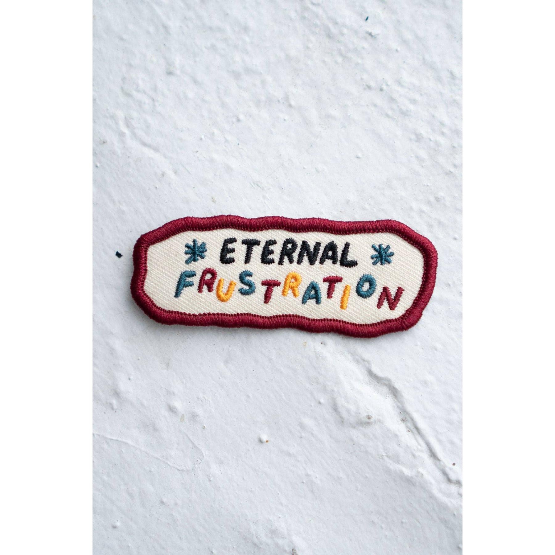 Stay Home Club-Eternal Frustration - Sticky Patch-sticker-gather here online