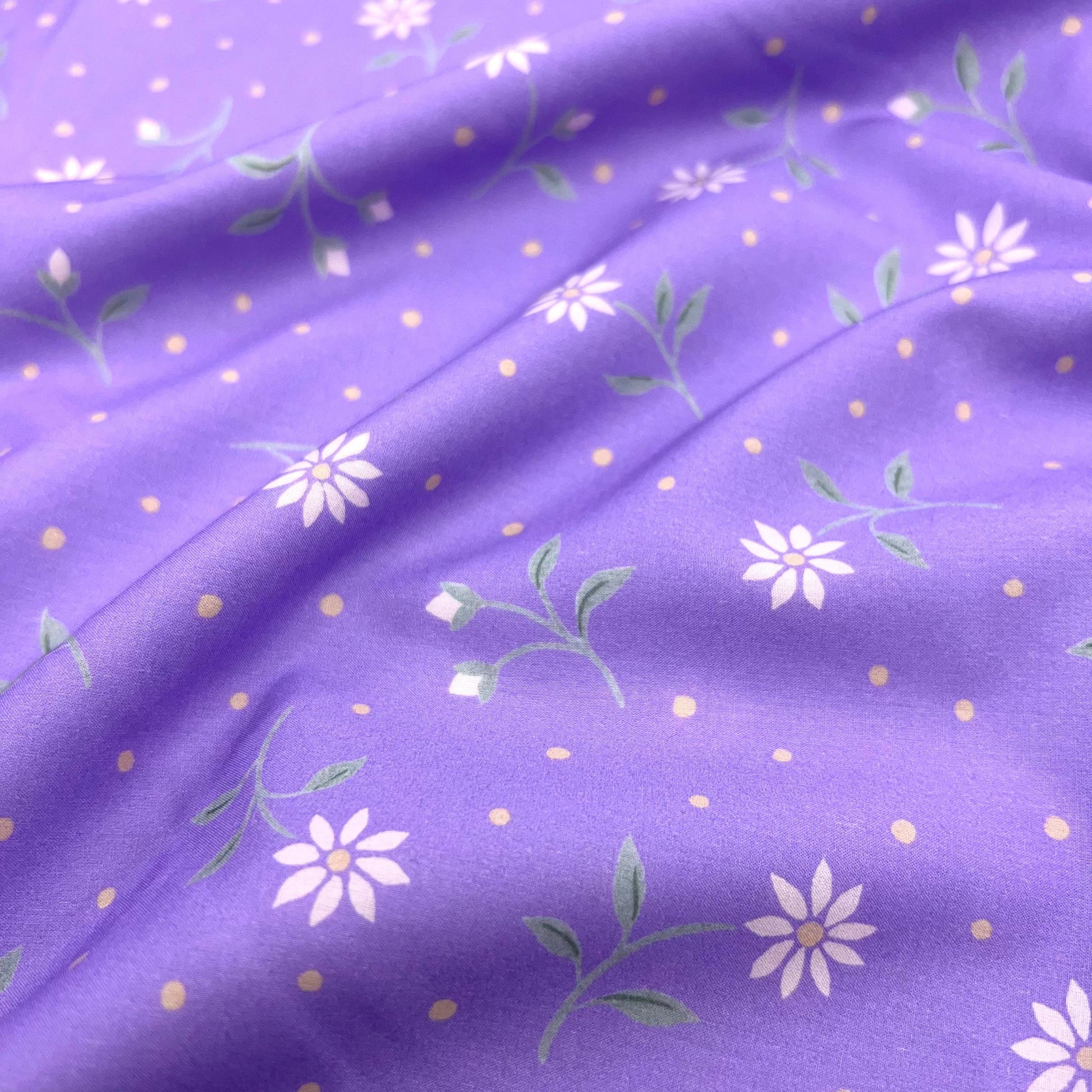 Liberty of London-Tana Lawn - Bryony Daisy-fabric-gather here online