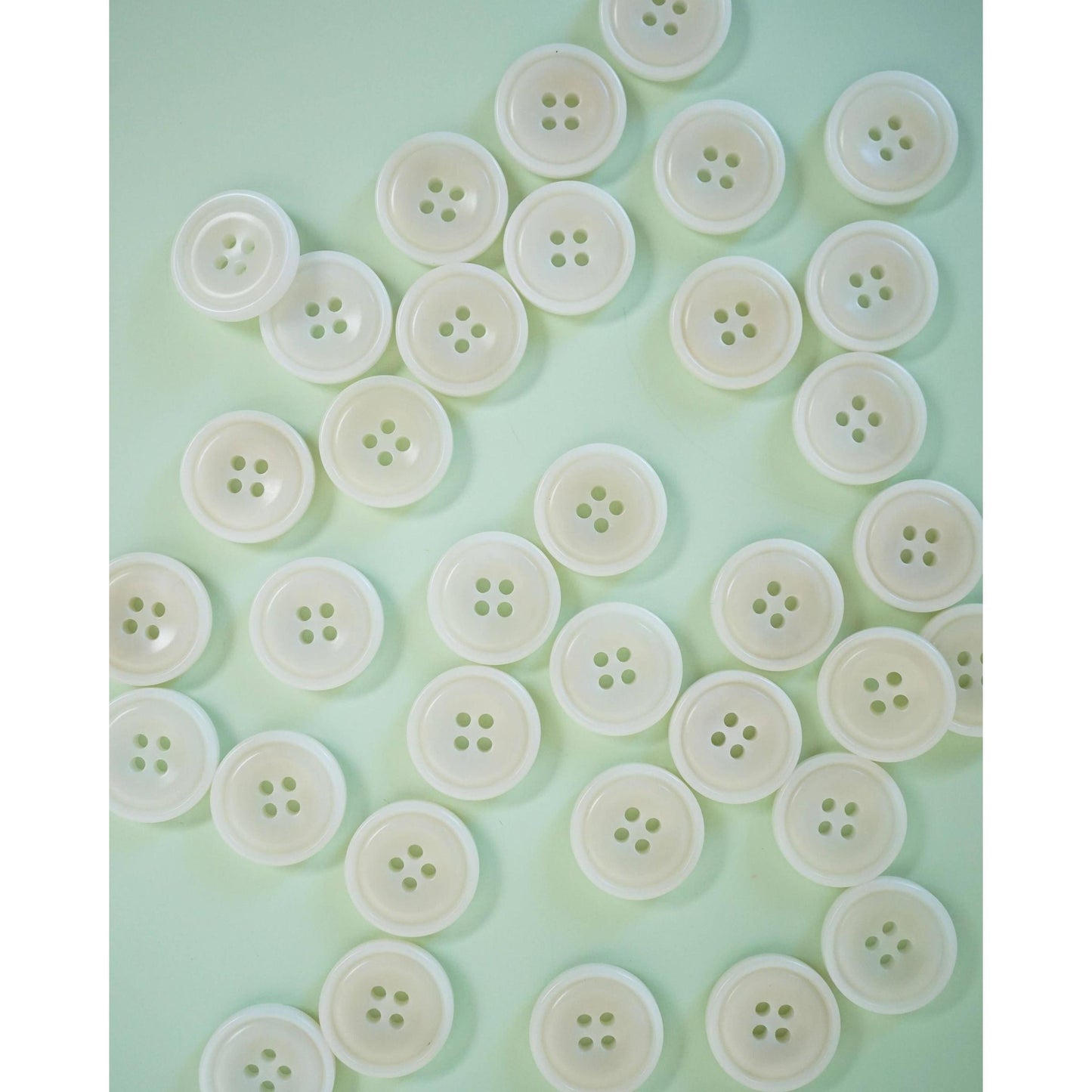 Matchy Matchy Sewing Club-Milk 7/8" Corozo Nut Buttons-button-gather here online