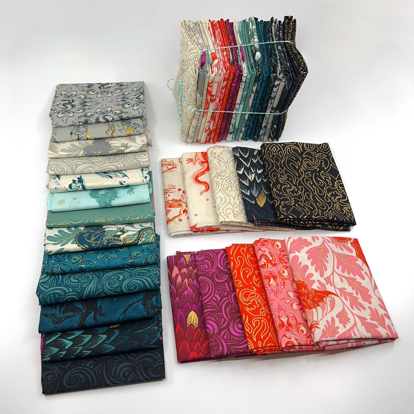 Fat Quarter Bundle of Fireglow (23 Pieces)