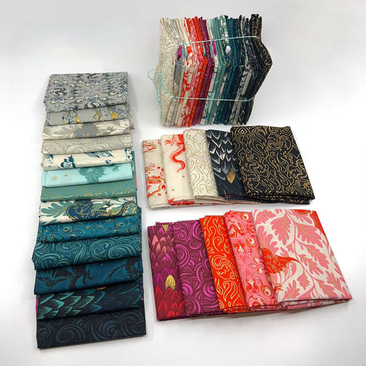 Fat Quarter Bundle of Fireglow (23 Pieces)