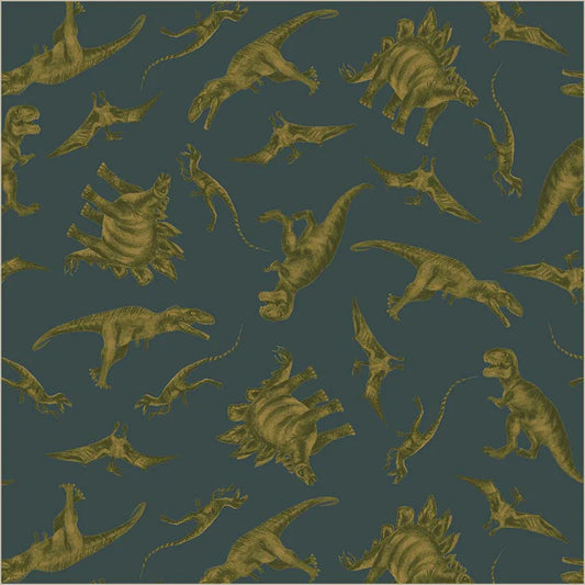 Windham Fabrics-Dinosaur Traces-fabric-gather here online