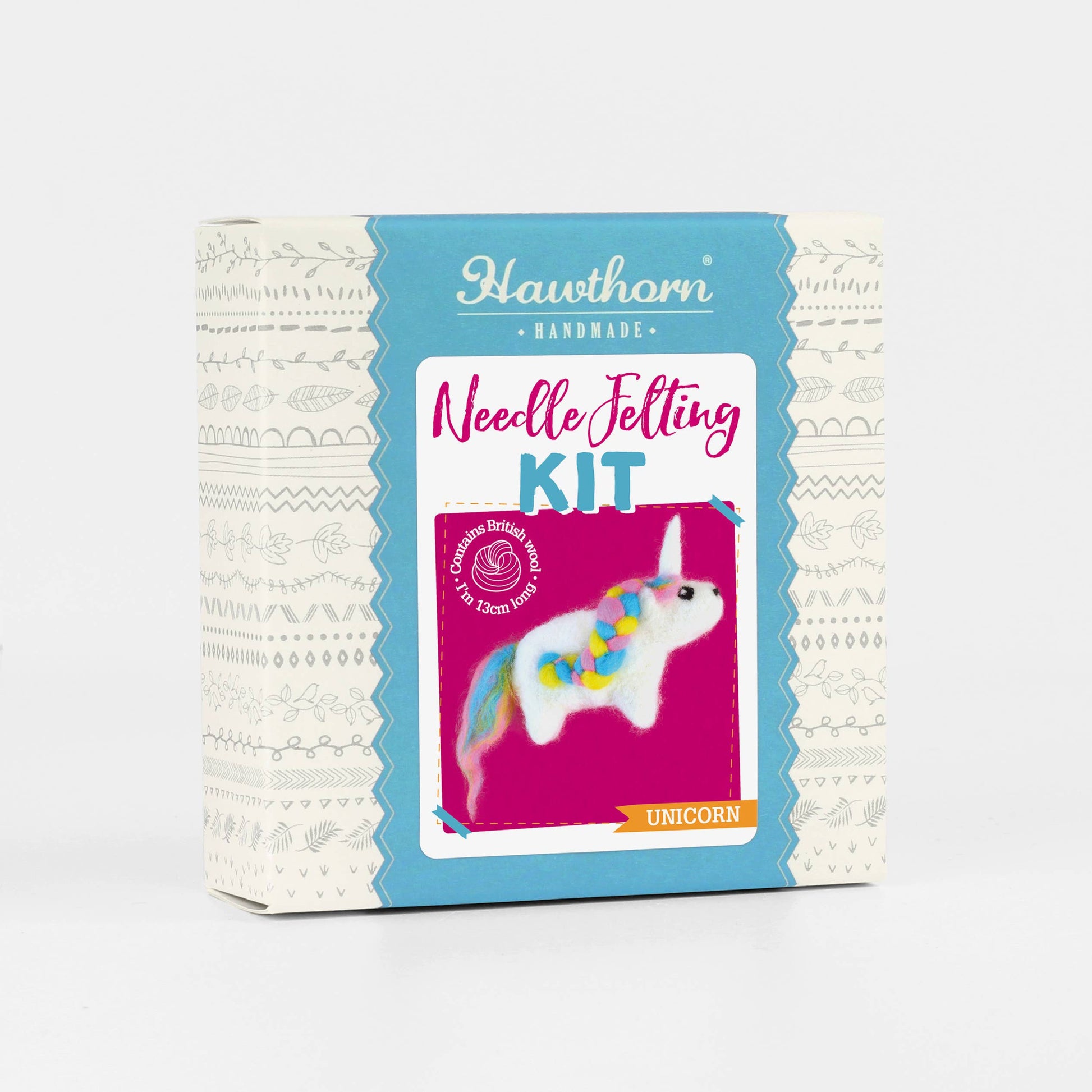 Hawthorn Handmade-Unicorn Mini Needle Felting Kit-craft kit-gather here online