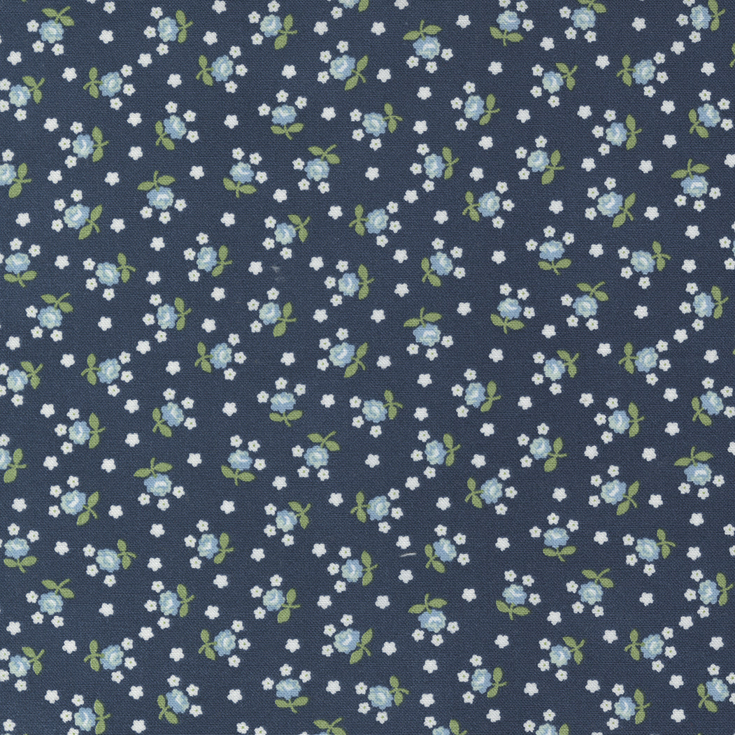 Moda-Fairground Navy-fabric-gather here online